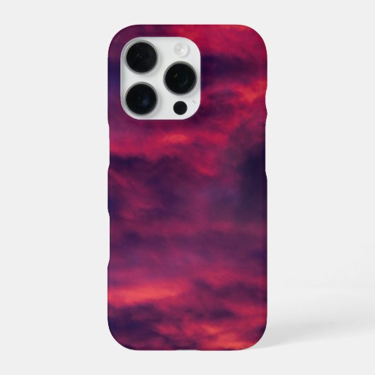 ８月の赤色 iPhoneケース (裏面)