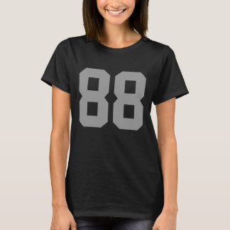 88シンプルナンバー Tシャツ