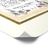 ８×２０　ラスティングラブクリーム　ゴールドリーフ ポスター (角)