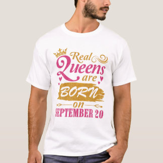 9月に生まれたクイーンズ Tシャツ