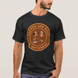 9月に生まれたパン職人のための別デザイン Tシャツ