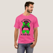 9月のグリーンリンパ腫啓発 メス Tシャツ (正面フル)