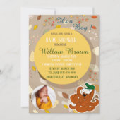 9月はゴールドを身に着ける 招待状 (正面)