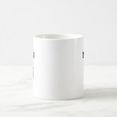 9月は金色のリボンを身に着けて小児がん支援を コーヒーマグカップ (中央)