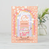 ９歳はビバ・デイジー・グルービー・バン 9歳の誕生日 招待状 (スタンド正面)