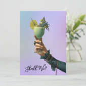 ＊＊Ａ１０１ ２ カクテル フォト オーナメント バチェロレッテＩ 招待状 (スタンド正面)