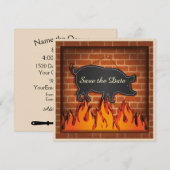 ＢＢＱパーティー豚まつり！ セーブザデート (正面/裏面)