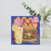 ＢＢＱ　－　屋外での食事会　－　パーティー！ＳＲＦ 招待状 (スタンド正面)