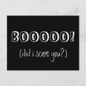 ＢＯＯＯＯＯ！　びっくりしたでしょ？ ポストカード (正面)