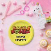 Ｂ’Ｄａｙ ハッピー丸型ペーパープレート ペーパープレート (パーティー)