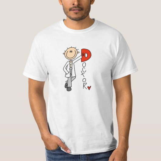 Dは医者のD Tシャツ (正面)