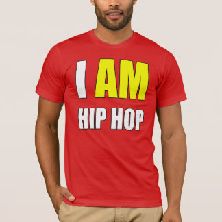 「I AM HIP HOP」イエローレターリンガードトップ Tシャツ