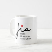 ＪＩＡロゴ入りマグカップ コーヒーマグカップ (正面左)