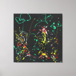 Ｊ．Ｐ．　１７　花火　−　１９５０年　− キャンバスプリント