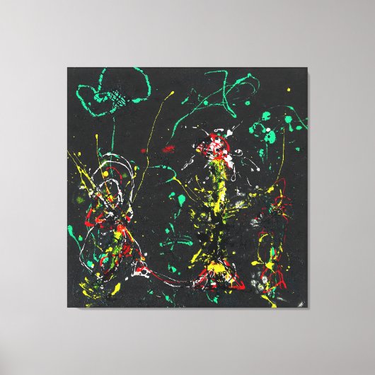 Ｊ．Ｐ．　１７　花火　−　１９５０年　− キャンバスプリント (正面)