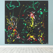 Ｊ．Ｐ．　１７　花火　−　１９５０年　− キャンバスプリント (インサイチュ (ウッドフロア))