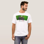 Mワイン公式 メンズ ベーシックTシャツ Tシャツ (正面フル)