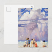 NCワイエスによる妖精アート「巨人」 ポストカード (正面/裏面)