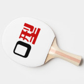 Ｏ型 卓球ラケット (横)