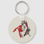 RBP、セクシーアニメ猫娘フューリーねこ キーホルダー (正面)