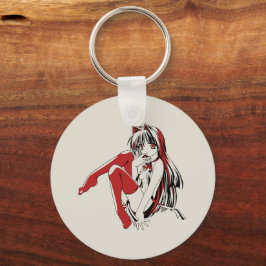 ＲＢＰ、セクシーアニメ猫娘フューリーねこ キーホルダー
