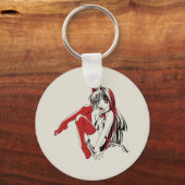 RBP、セクシーアニメ猫娘フューリーねこ キーホルダー (正面)