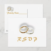 ＲＳＶＰ....ポストカード インビテーションポストカード (正面/裏面)