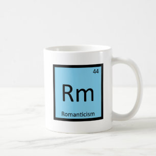 Rm-ロマン主義アート 化学周期表 コーヒーマグカップ