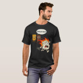 Ｓ'モアズ 楽しいキャンプ Tシャツ (正面フル)