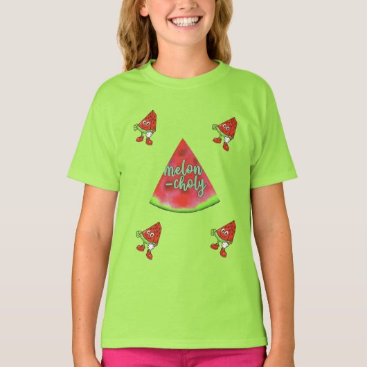 Tシャツ キッズ ミニ メロン気分:スウィート Tシャツ (正面)