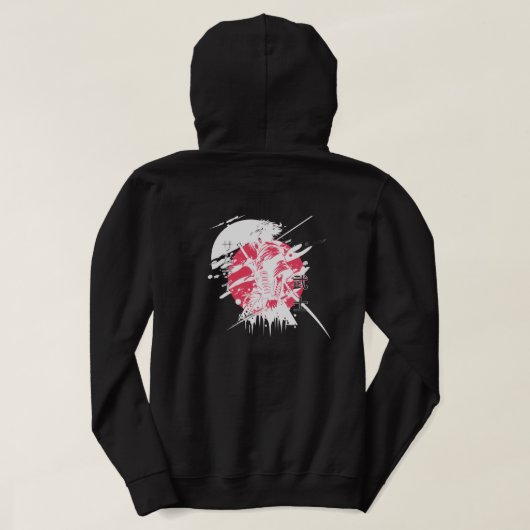 Tシャツ パーカ (デザイン裏面)