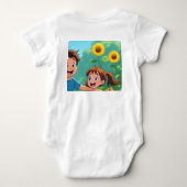 Ｔシャツ ベビーボディスーツ (裏面)