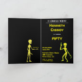 ＵＦＯ５０周年記念エイリアン誘拐真実 サンキューカード (内部)