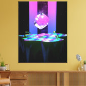 ｔｈｅ　ｉｓｌａｎｄ　は ヾ キャンバスプリント (インサイチュ (リビング))