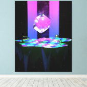 ｔｈｅ　ｉｓｌａｎｄ　は ヾ キャンバスプリント (インサイチュ (ウッドフロア))