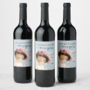 帽子 ワイン ラベル 青を検索する