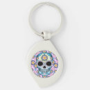 メキシコ スカル キーホルダー 花を検索する