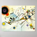 kandinsky 絵画 ポスター 幾何学的を検索する
