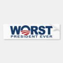 nobama バンパーステッカー オバマの最低を検索する