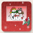 雪だるま コルク コースター 季節を検索する