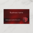 サイコロ 名刺 赤いを検索する