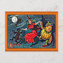 ヴィンテージハロウィン ポストカード ハロウィンカードを検索する