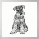 白黒 犬 ポスター 白いを検索する