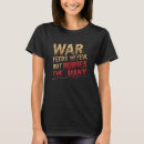 戦争 tシャツ 抗議を検索する
