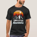 ヒマラヤ山脈 tシャツ 自然を検索する