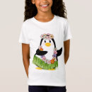 ペンギン tシャツ 花を検索する