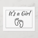 girl ポストカード 赤ちゃんシャワーを検索する