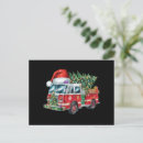 消防車 ポストカード クリスマスを検索する
