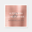 結婚 ナプキン ローズゴールドを検索する