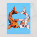 鯉 ポスト カード ポストカード コイ魚を検索する